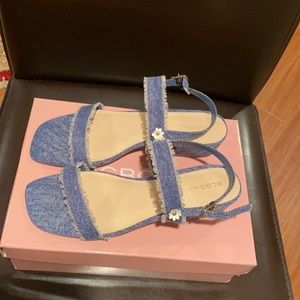 BCBG Girls Whitney Sandal in Denim